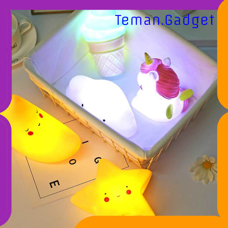 TG-DG252 FGHGF LAMPU TIDUR ANAK LED LIGHT CUTE SMILEY - FGH01