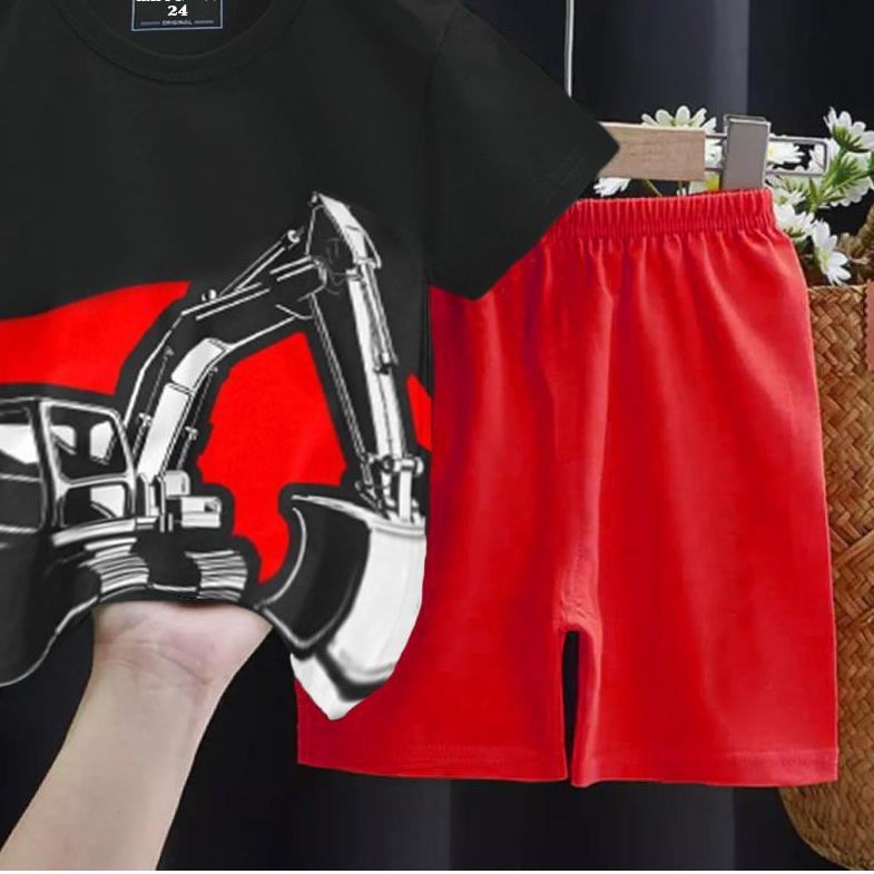 ☎ SETELAN ANAK BAJU ANAK ANAK 1-5 TAHUN SETELAN BUBU ANAK BEKO MERAH BAJU ANAK LAKI LAKI BAJU ANAK ▼