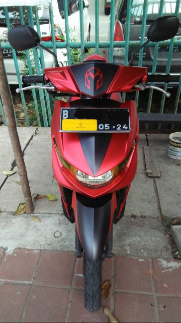 Sticker Skotlet Metalik Doff L50cm x P100cm Merk MCFix Stiker Satin Metallic Chrome  Krom Dop