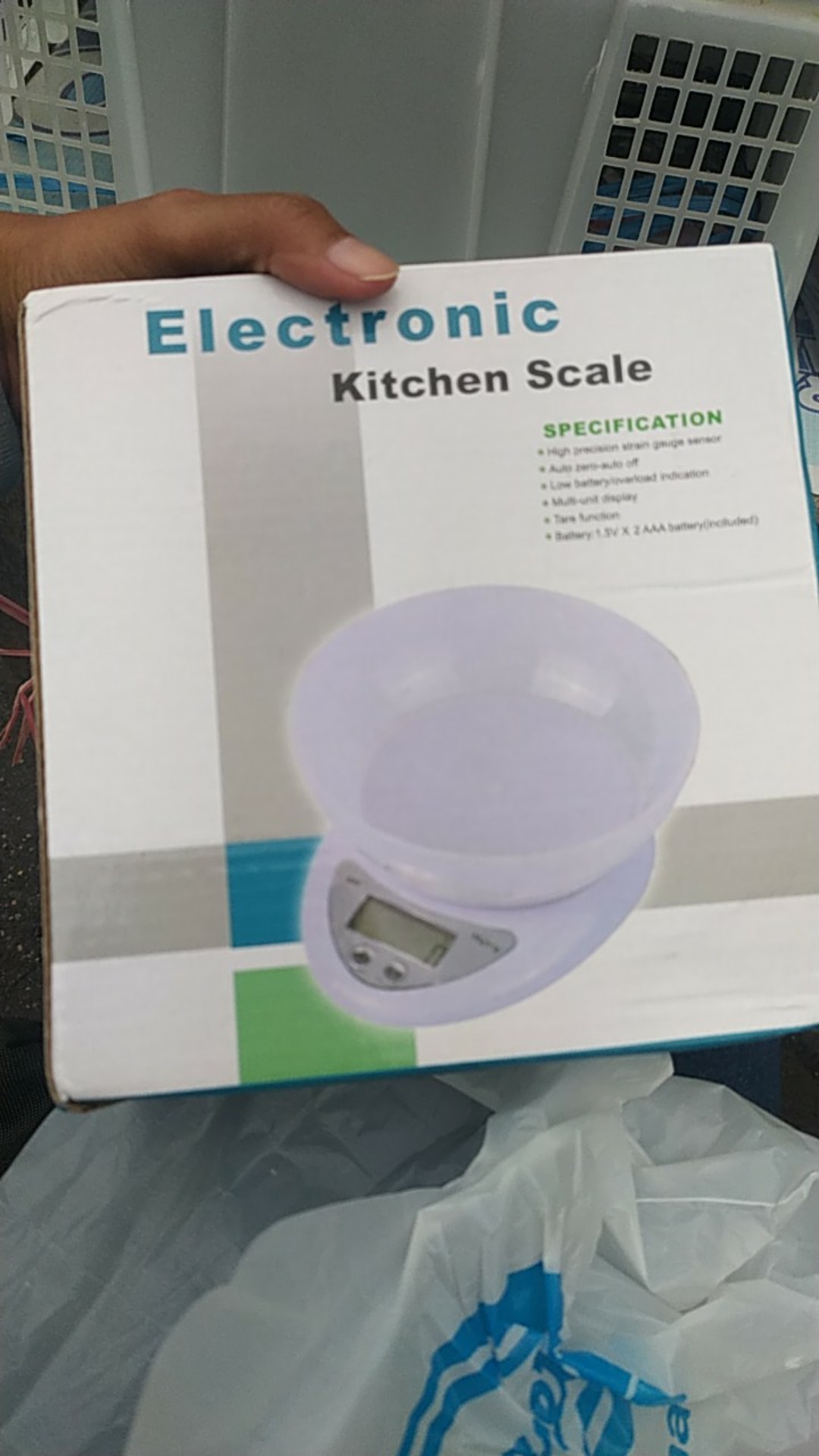 Bergaransi Timbangan Digital Mangkok 5 Kg / Kitchen Scale Asli