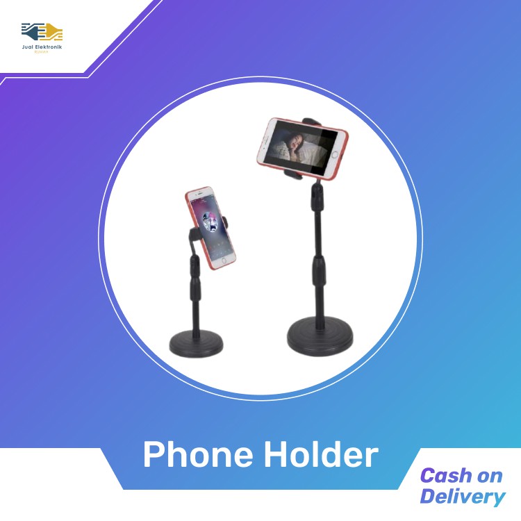 Liftable Foldable Phone Holder Stand HP di Meja Desktop