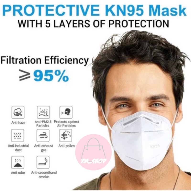 MASKER KN95 5PLY GOOD QUALITY DISPOSABLE MASK