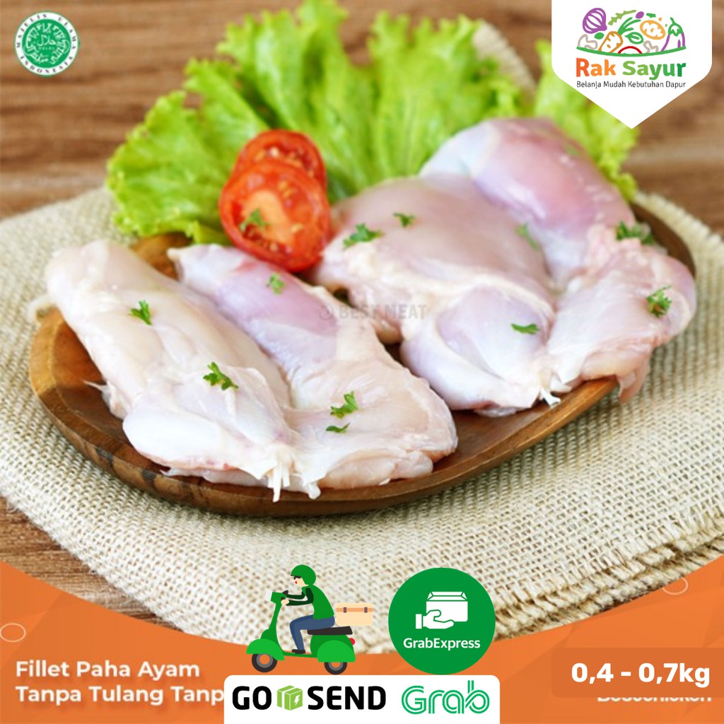 

Paha Ayam Fillet Tanpa Tulang Tanpa Kulit 500gr Best Meat Fresh Chicken Murah Rak Sayur Padang