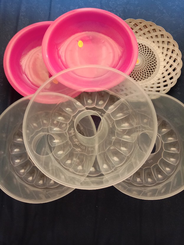 Piring Plastik Polos