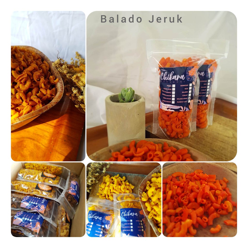 

MAKARONI BANTET BALADO JERUK CEMILAN MAKARONI CHIKARA