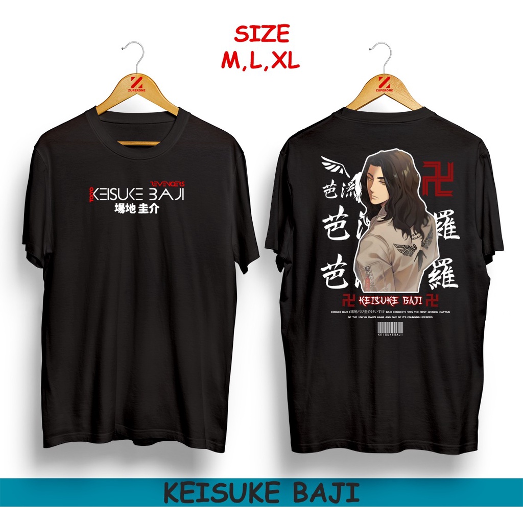 KAOS ANIME PREMIUM KEISUKE BAJI / TOKYO REVENGERS / KAOS DISTRO