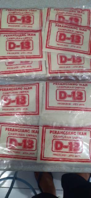 UMPAN PERANGSANG D-13 PRODUKSI JITU JAYA