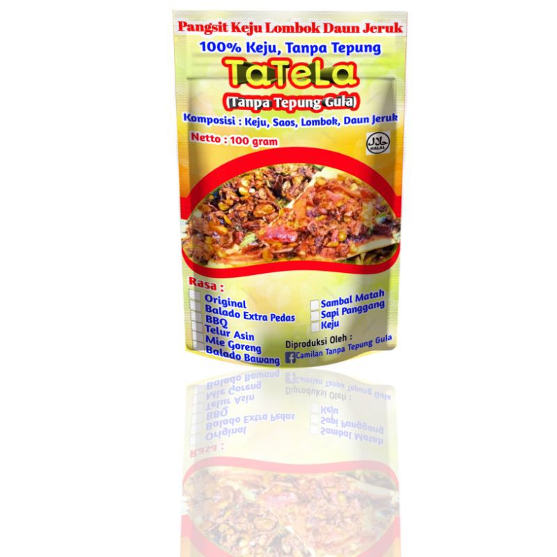 

Pangsit Keju Lombok Daun Jeruk Camilan DEBM Keto Tanpa Tepung Gula Netto 125 gram