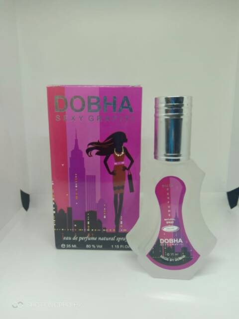 Parfum  35ml aroma SEXY GRAFITI merk DOBHA