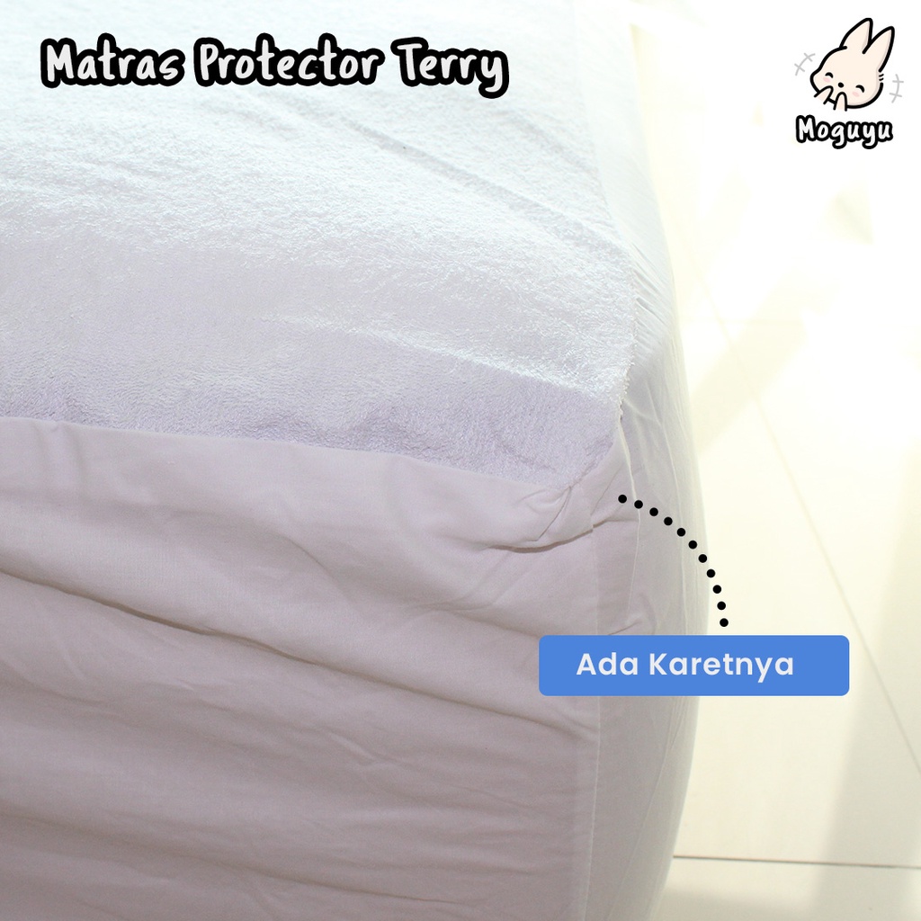 Matras Protector  - Waterproof / Anti Air - Terry - Size 180 x 200