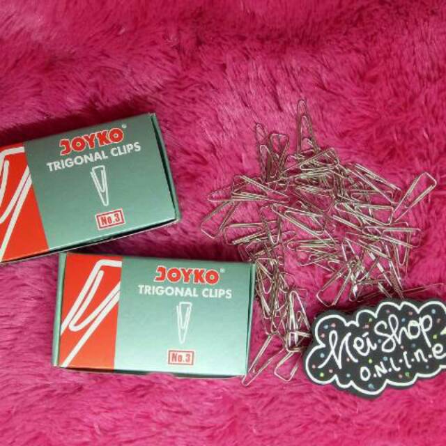 Paper Clip / Trigonal Clip kecil No. 3