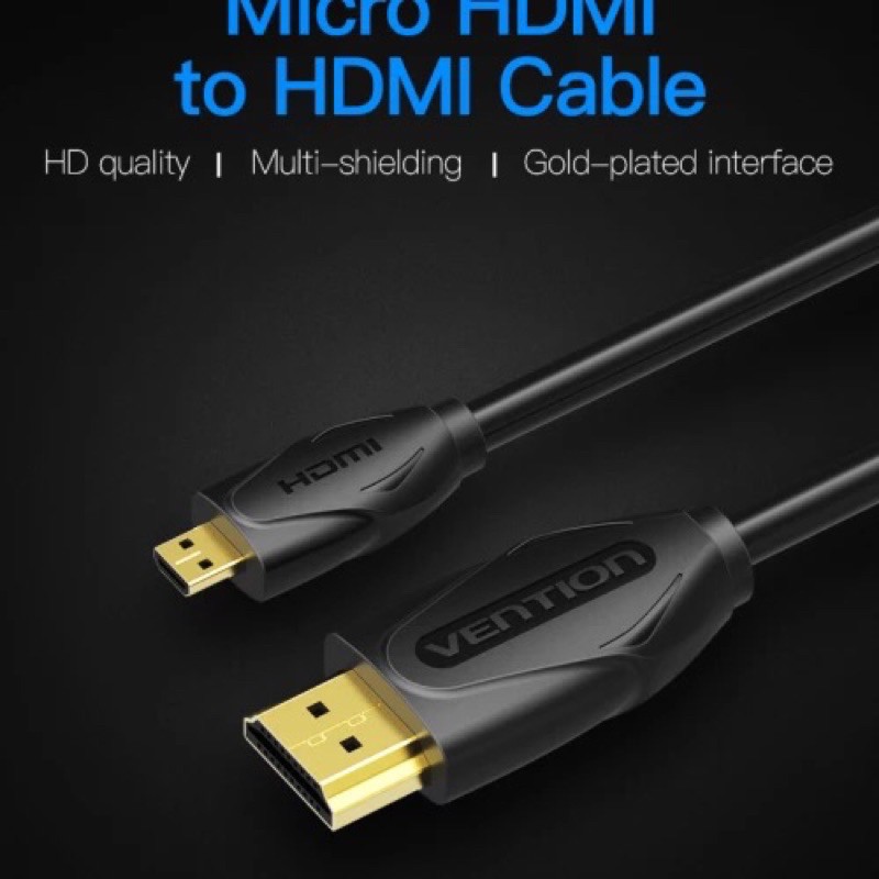 KABEL MICRO HDMI TO HDMI 3D 1080p Vention