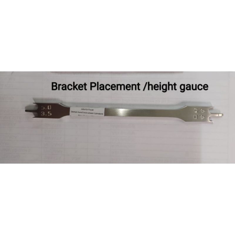 Bracket Placement / Height Gauce , Crown-G Japan