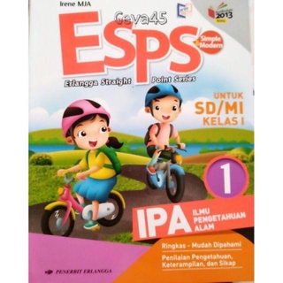 Jual BUKU ESPS IPA SD/MI KELAS 1 2 3 4 5 6 Penerbit Erlangga Kurikulum ...