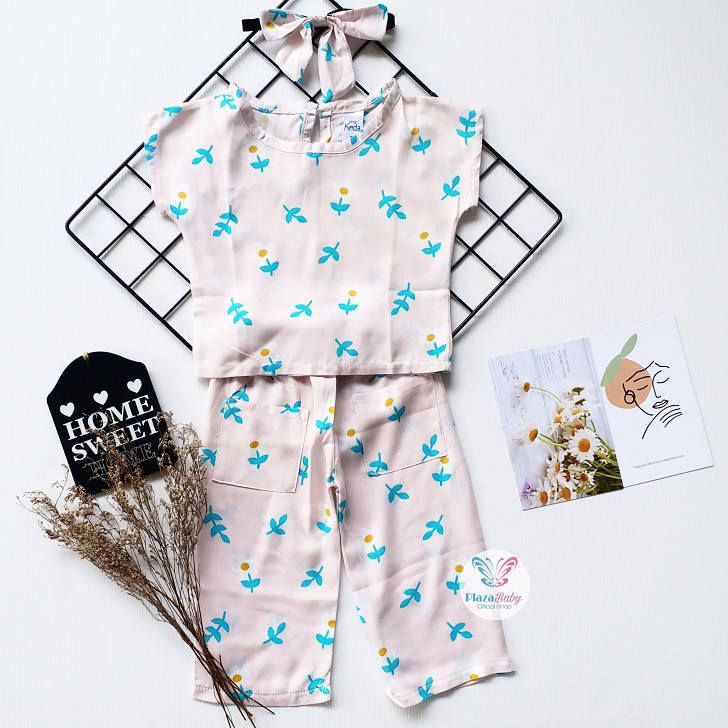 Plazababyku MX DREAM SETELAN BANDO setelan bayi motif bunga yang lucu free headband
