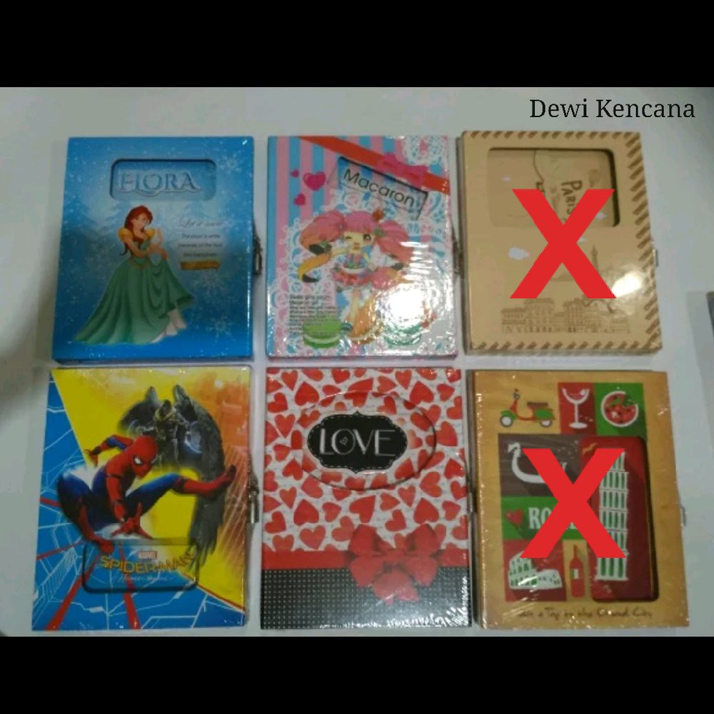 

Order Langsung Diary Gembok Kiky A5 terakhir