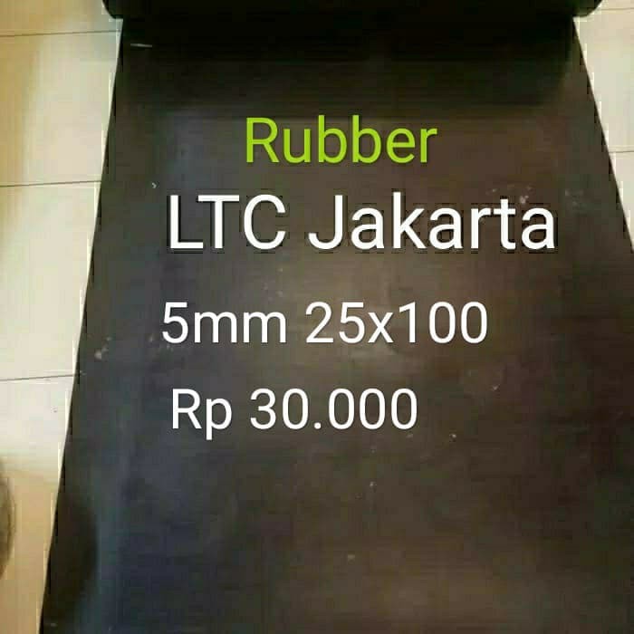 

Rubber Sheet Ukuran 5mm 25Cm x 100Cm