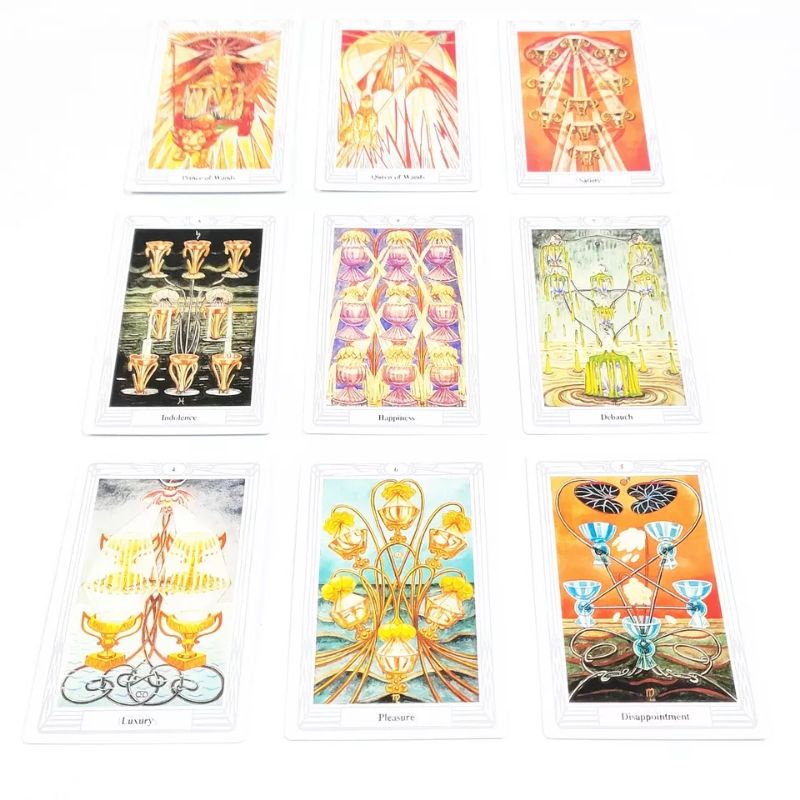 Thoth Tarot 12x7cm include guide paper