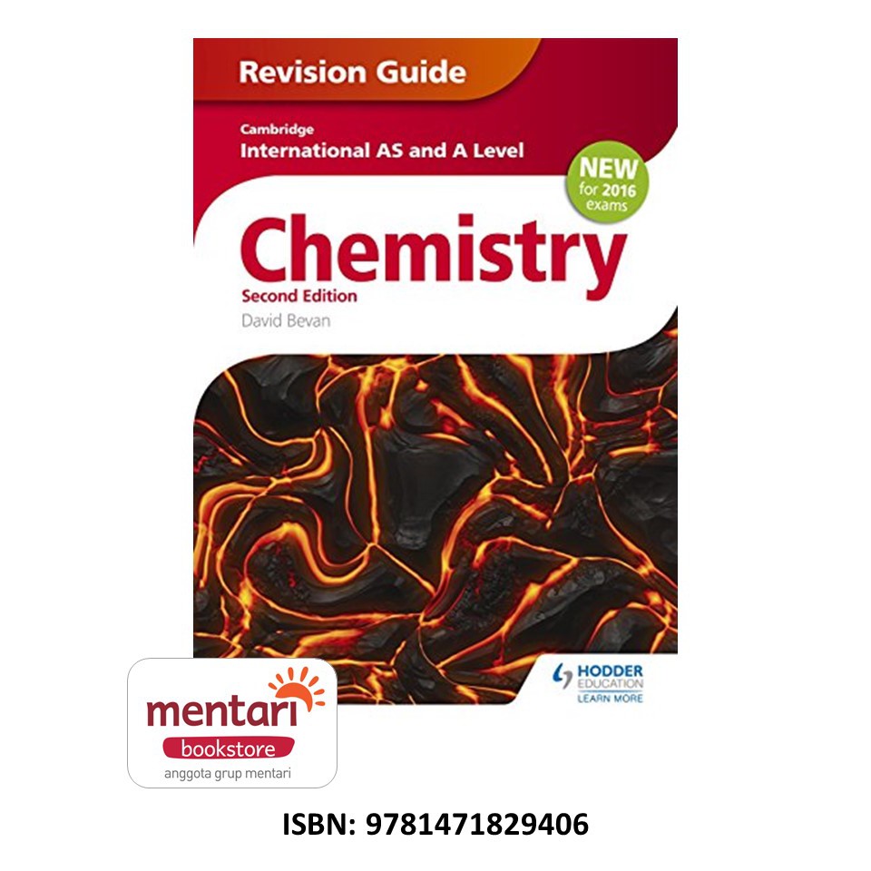 Hodder Cambridge International AS and A Level Chemistry Revision Guide (2nd Edition)