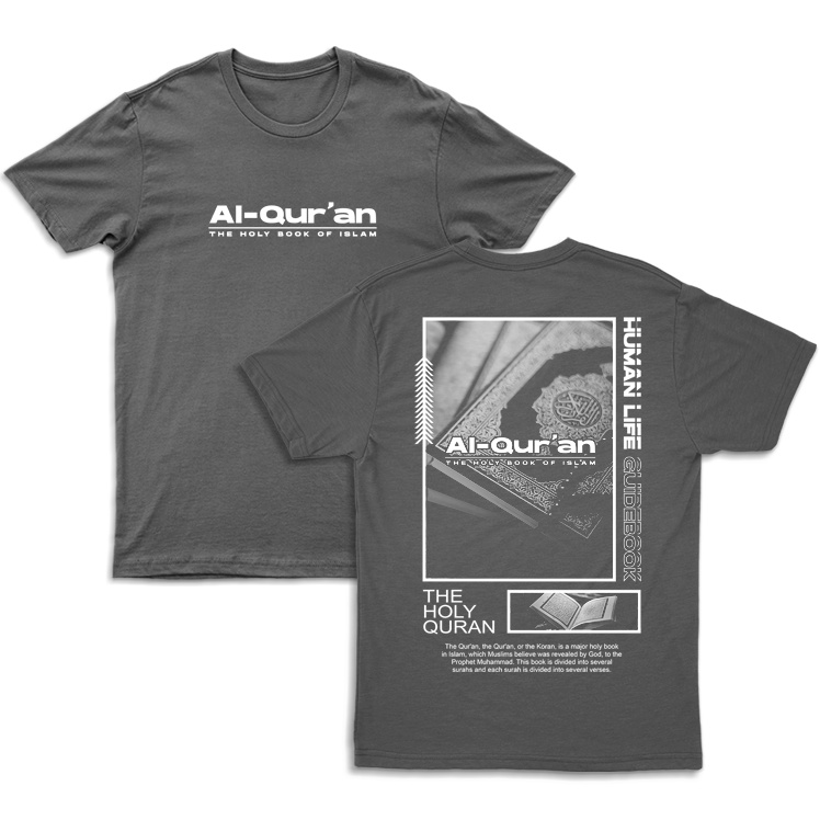 Kaos Dakwah Islami Streetwear Murah The Holy Quran-1