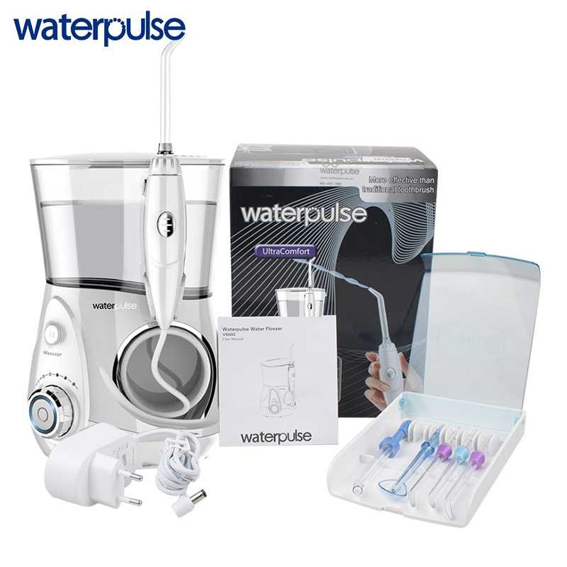 Termurah ! Waterpulse Dental Flosser Alat Semprot Pembersih Gigi 700ml - V660