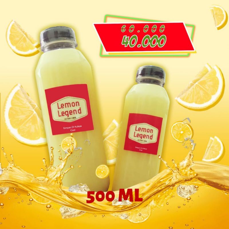 

Sari Lemon Jus Lemon Asli Original 500 Ml | Cegah Virus | Immun booster