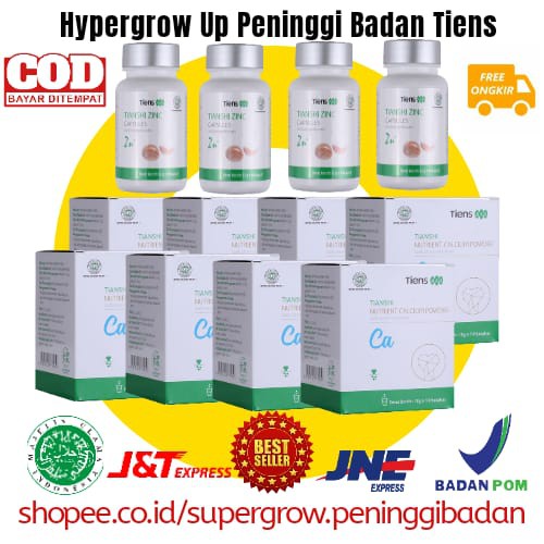 

Susu Peninggi Badan Tiens Hypergrow Up Original - Susu Kalsium NHCP dan Zinc Untuk Tinggi Badan