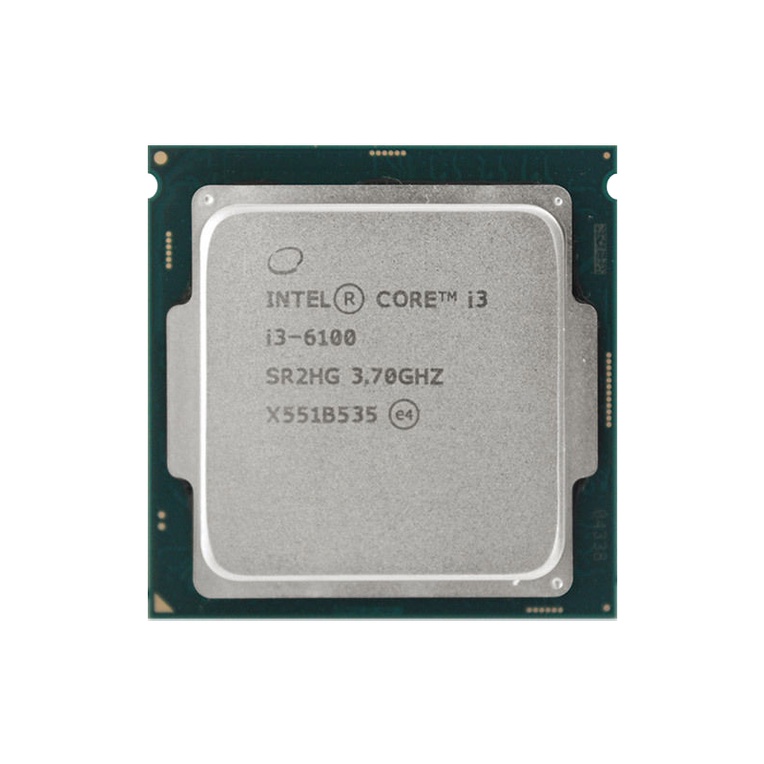 Processor Intel Core i3 6100 Tray + Fan LGA1151 Skylake / Socket 1151