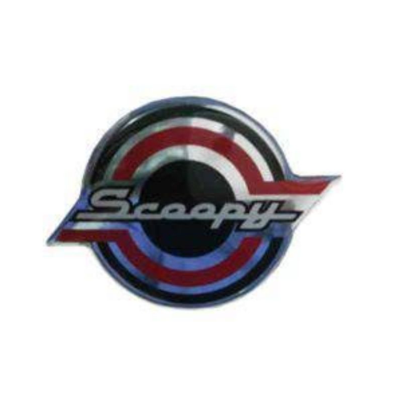 emblem logo scoopy original