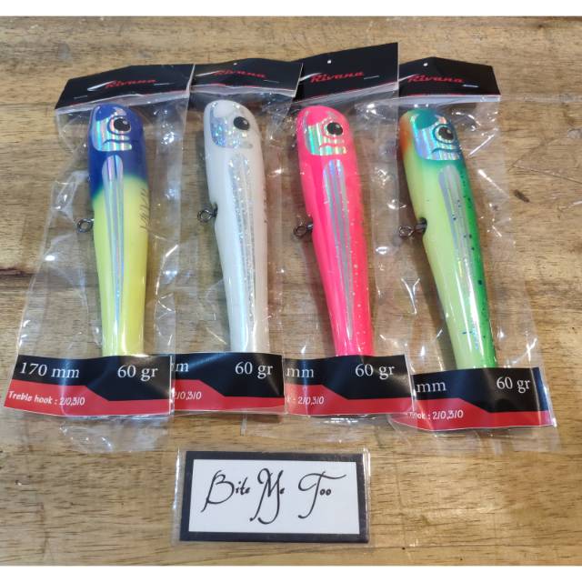 Rivana lure Rama diving popper 170 mm 60g