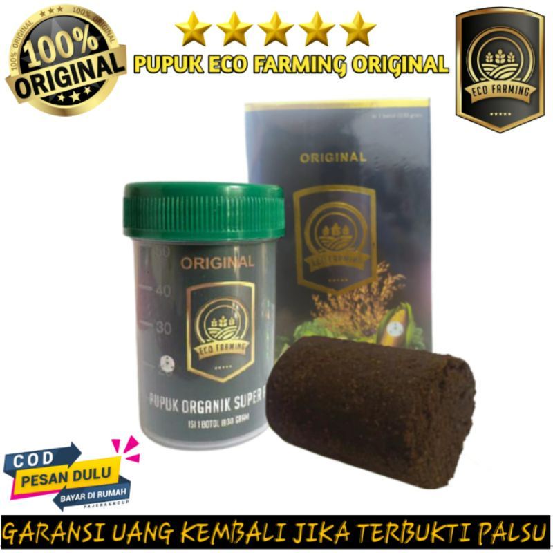 Jual Eco Farming Original Pupuk Organik Super Aktif Pupuk Vitamin Shopee Indonesia