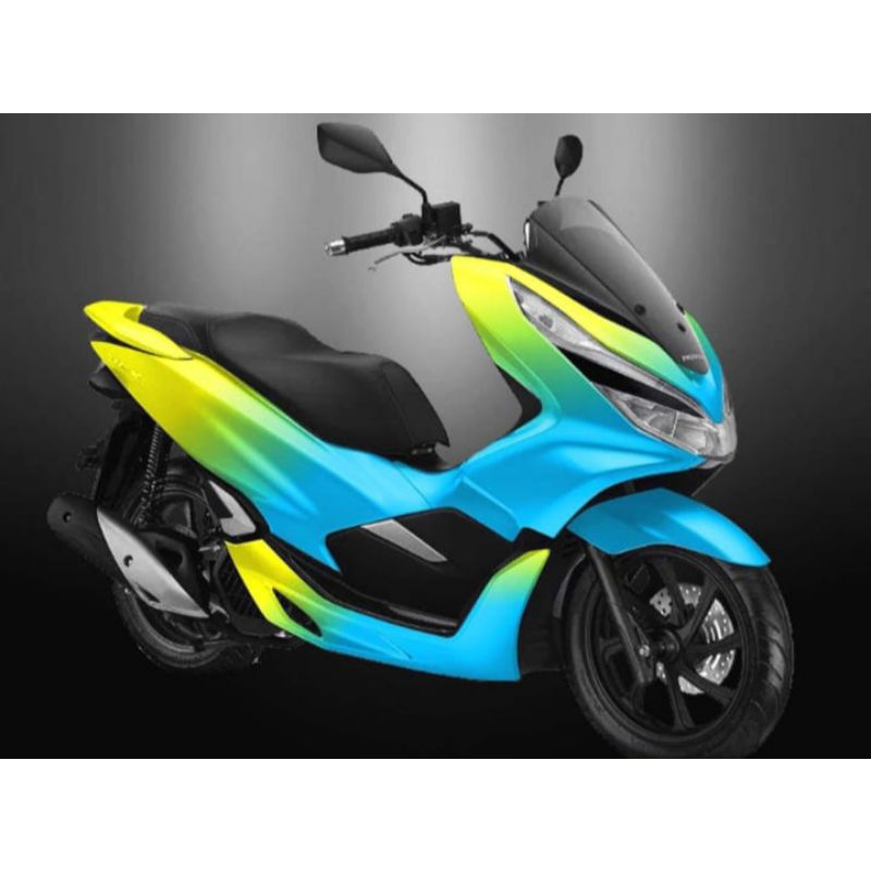 decal stiker full body Honda PCX 150 cc-dekal variasi sticker motor pcx