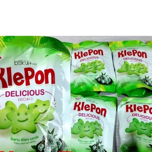 

Klepon biskuit mini 50 gr Snack camilan enak (10 pcs)