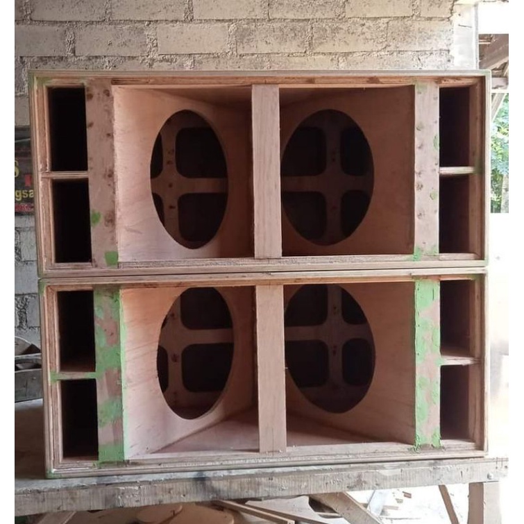 POTONGAN SAJA Box TTS Doubel untuk speaker 12 inch