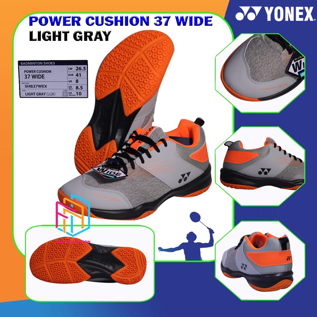 NEW YONEX SHB 37 WEX / WIDE SEPATU YONEX SEPATU BADMINTON ORIGINAL