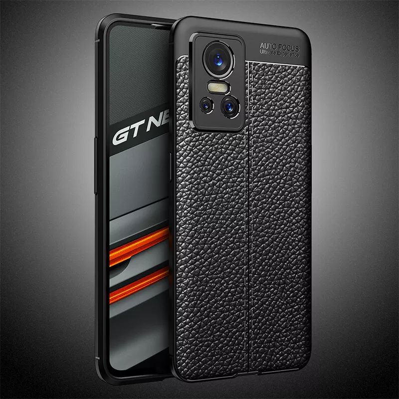 Case Realme GT Neo 3 Softcase Leather Auto focus Original