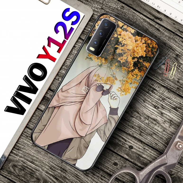 Softcase Kaca Vivo Y12S Terbaru - [SF87] - Silikon Hp - Casing Hp - Pelindung Hp - Cover Hp