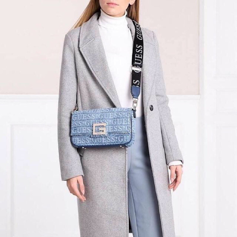 Guess raissa satchel brightside sling tas