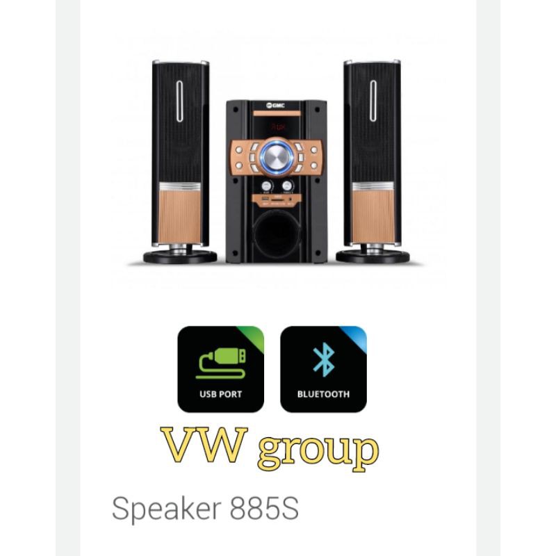 Speaker  Aktif Bluetooth GMC 885S