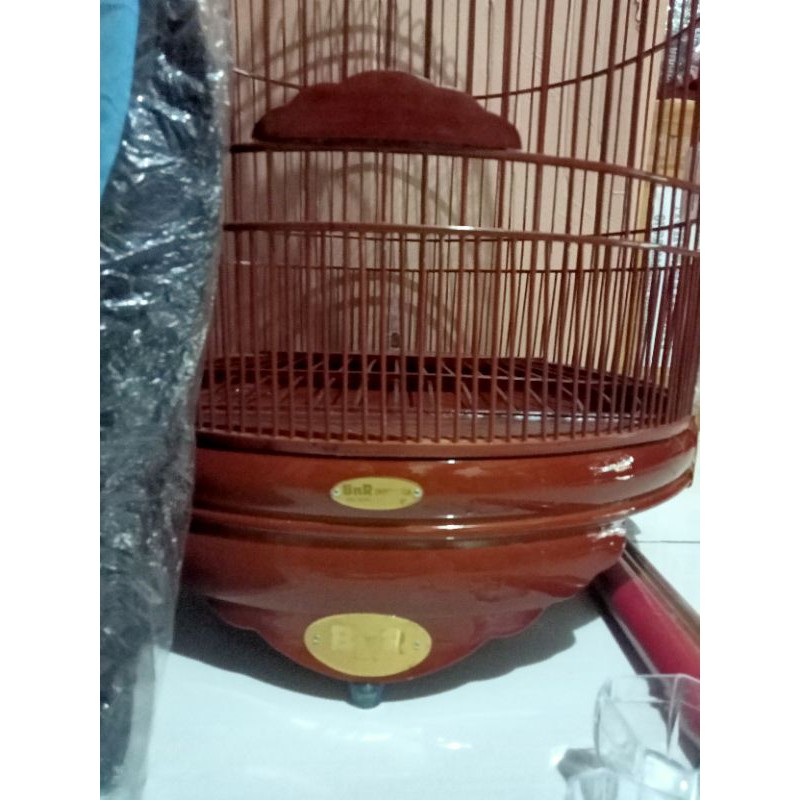 SANGKAR KANDANG KACER BULAT BNR PVC REBORN