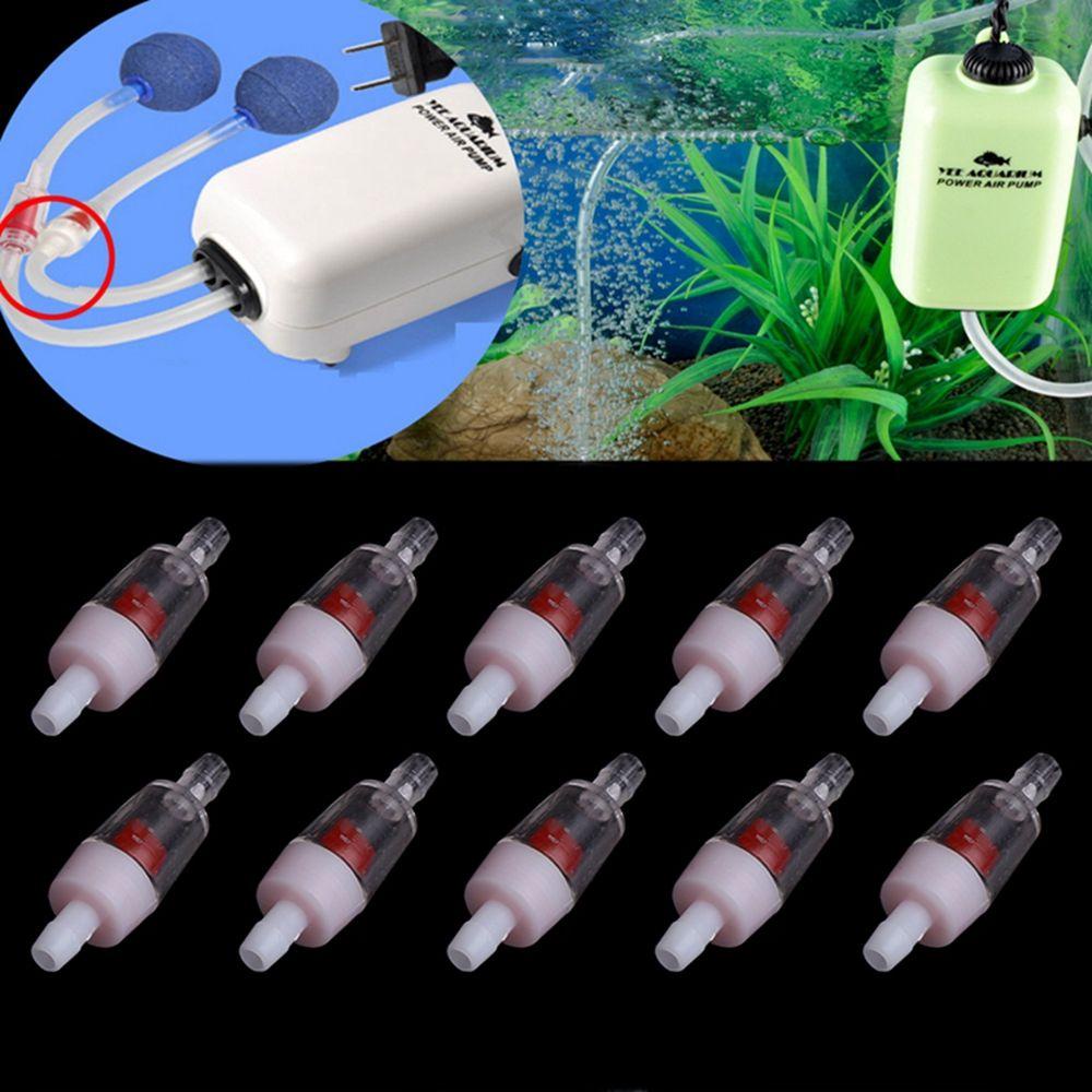 [Elegan] Check Valve 5PCS One Way Co2 System Fish Tank Aquarium Pompa Angin Rumah Tangga