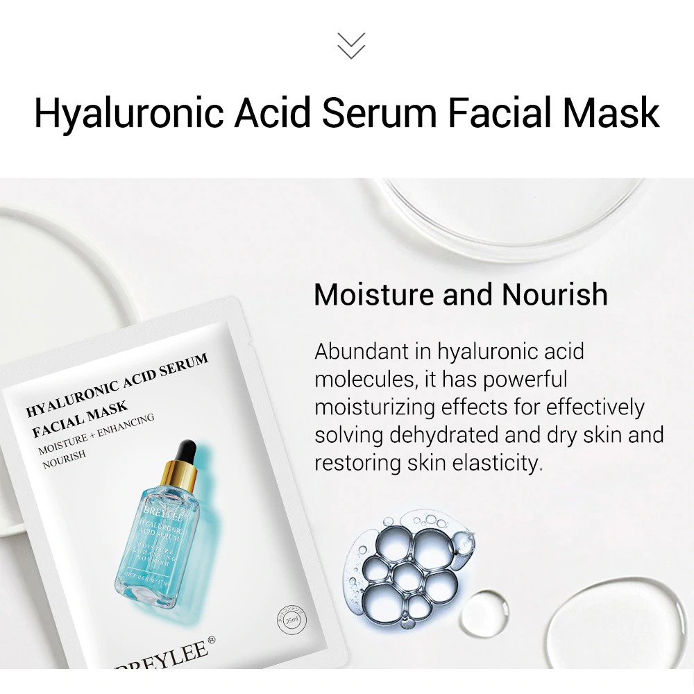 [BPOM] BREYLEE Serum Masker Vitamin C / Hyaluronic Acid / Rose Hydrating / Retinol Lifting Serum