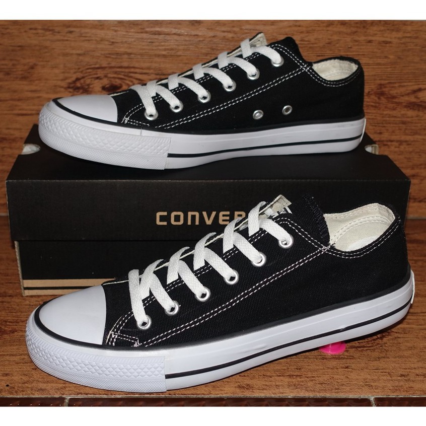 SEPATU CASUAL CONVERSE ALL STAR CLASSIC ( OVEN+STROUBLE PABRIKAN DIJAMIN AWET )-hitam