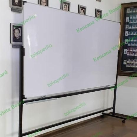 

whiteboard Magnetik standing double face 120 200 Cm
