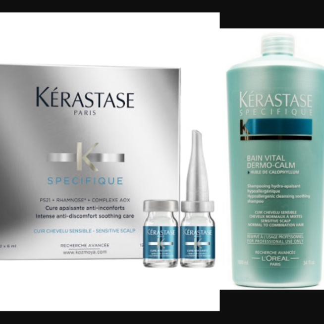 Murah Kerastase Specifique Cure Apaisante Isi 12 U/Kulit Sensitif .