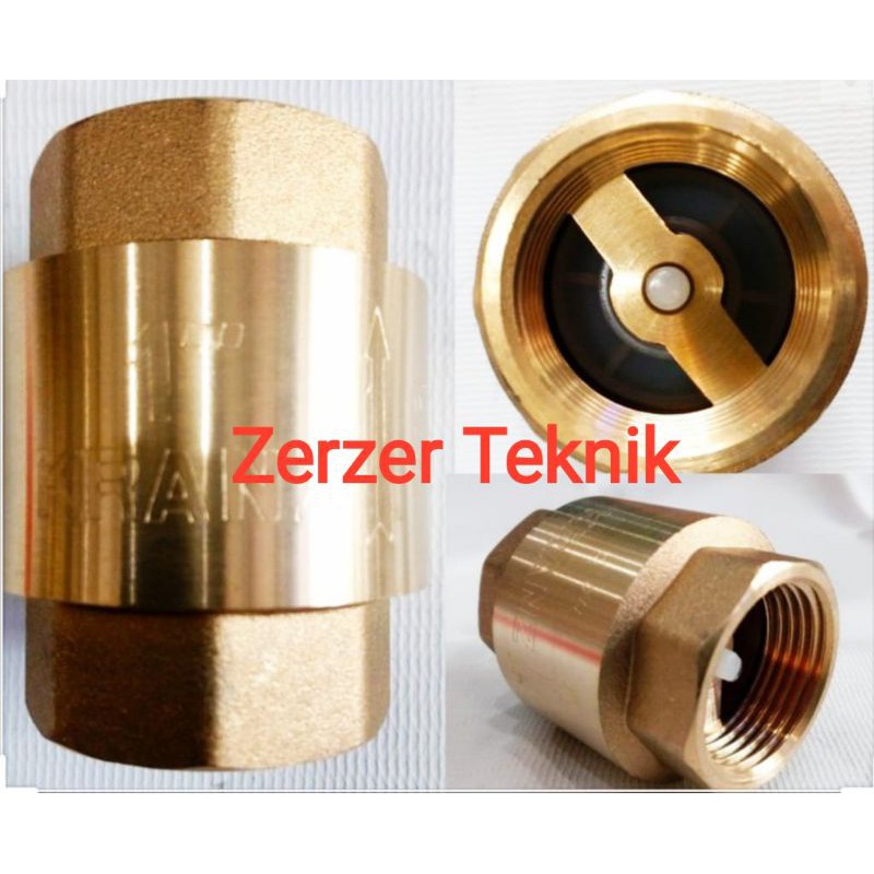 TUSEN KLEP 1INCH KUNINGAN