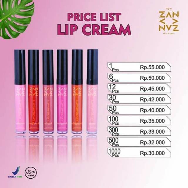Lip cream new zan skin expert