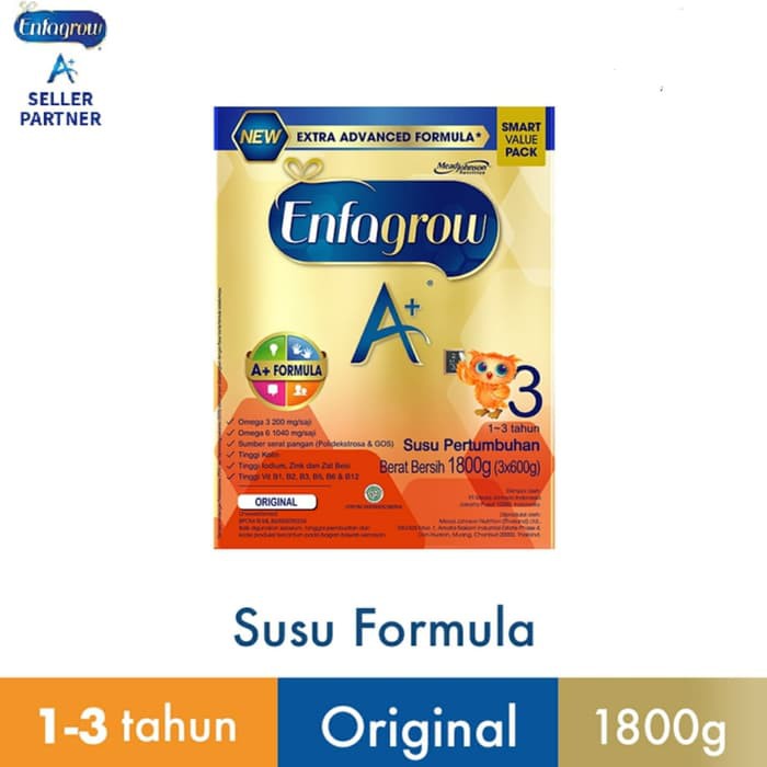 ENFAGROW A+ 3 PLAIN 1800 GR