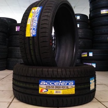 Ban Mobil Tipis Ring 20 225/35 Murah Tubeless ACCELERA PHI 225 35 R20 Ban Ring 20 Murah Berkualitas