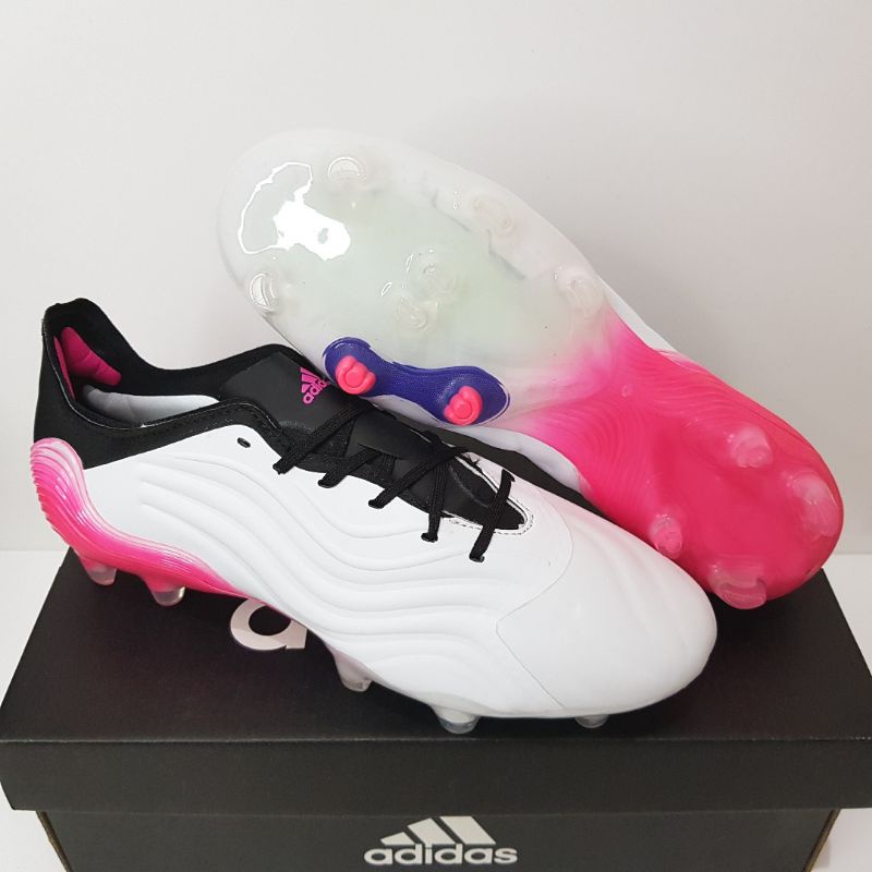 Sepatu Bola Adidas Copa Sense.1 White Shock Pink
